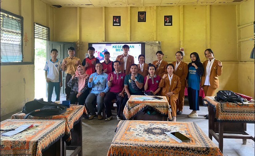 Sosialisasi Mahasiswa Semester 2  STIKES EKA HARAP tentang Pendidikan Kesehatan Mental Dalam Upaya Peningkatan Kesadaran Siswa